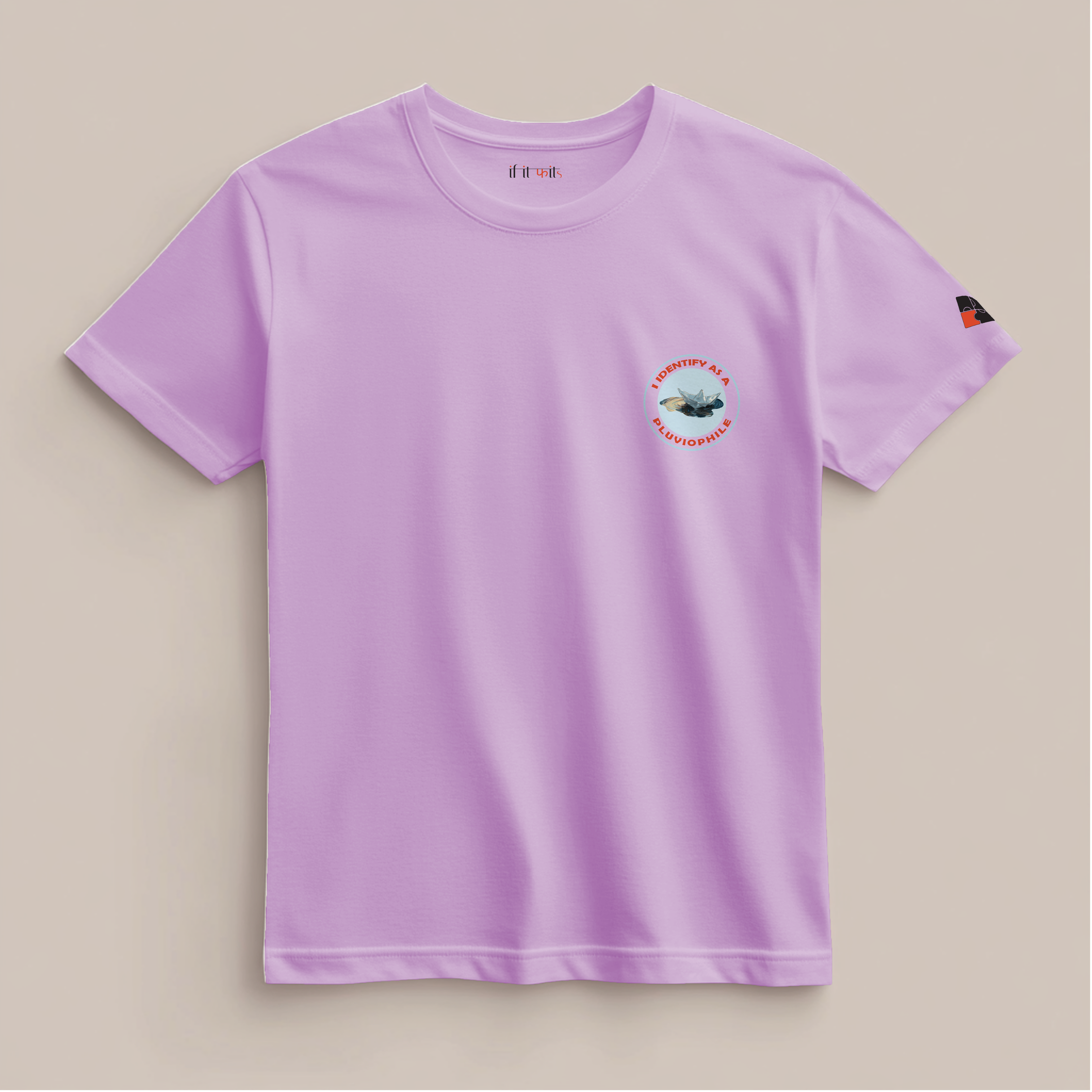 Pluviophile Short Sleeve White T-Shirt